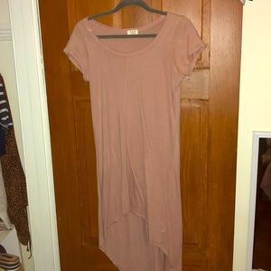 PST high/low Pale Pink Dress
